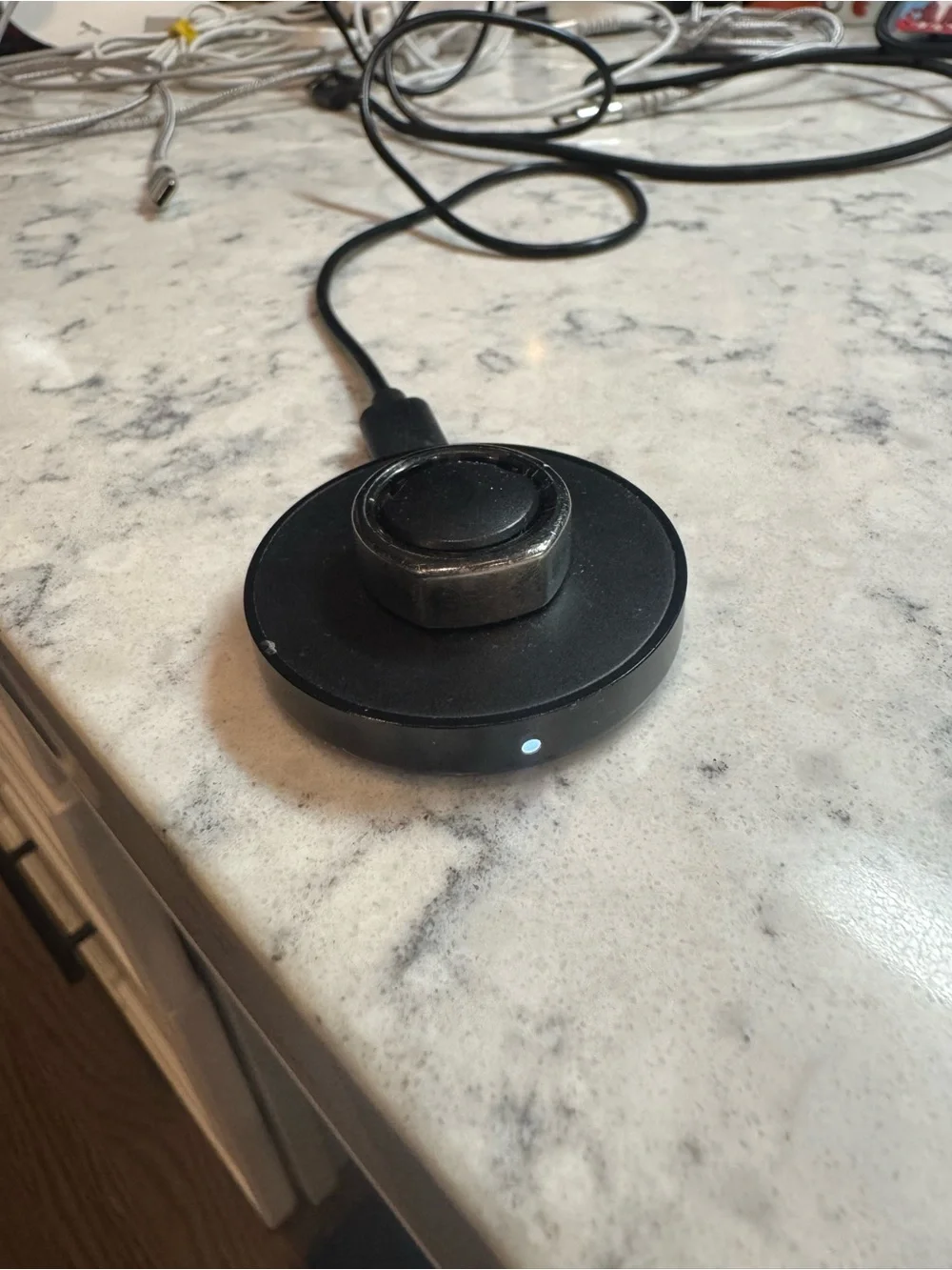 Oura Ring - Gen 3 - Size 7 - Silver - Includes two silver accent rings